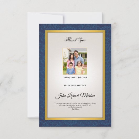 記念物は写真カード感謝していしています サンキューカード (正面)