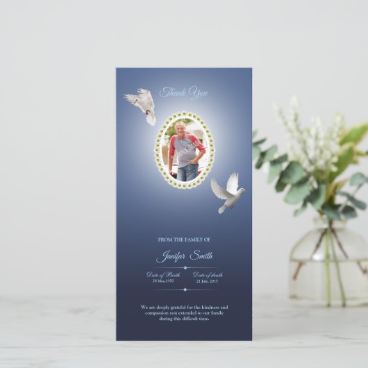 記念物は写真カード感謝していしています サンキューカード (スタンド正面)