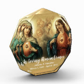 記念物|の記憶|Tribute |メリーイエス・キリストのハート フォトブロック (左)