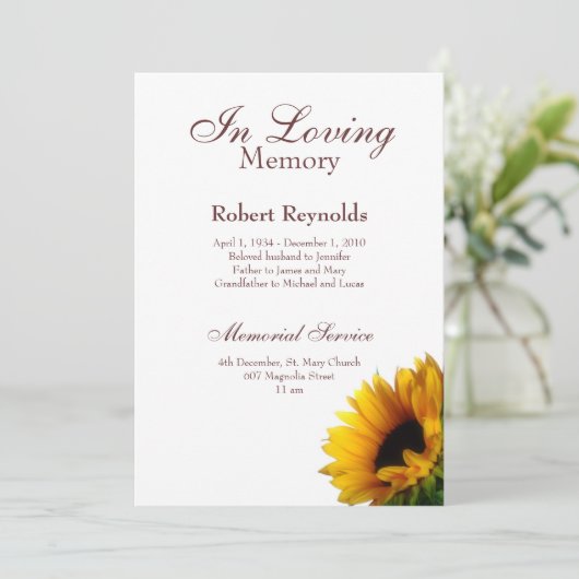 記念物/発表 案内状 (スタンド正面)