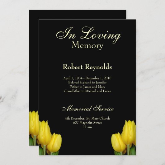 記念物/発表 案内状 (正面/裏面)