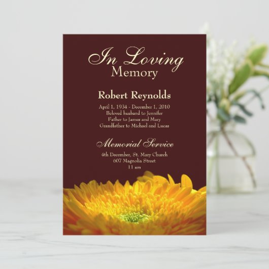 記念物/発表 案内状 (スタンド正面)