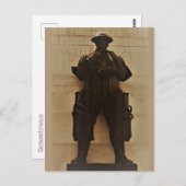 記念王室の火砲はがき ポストカード (正面/裏面)