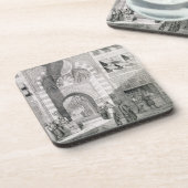 「記念碑からのOkalのKaidベグのドアの眺め、 コースター (左側)