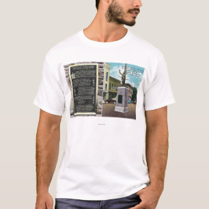 記念碑の正方形およびアーウィンの歴史的博物館 Tシャツ