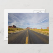 記念碑の谷の郵便はがき ポストカード (正面/裏面)