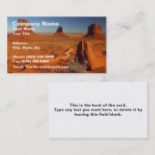 記念碑の谷1 名刺 (正面/裏面)