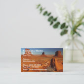 記念碑の谷1 名刺 (スタンド正面)