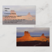 記念碑の谷 名刺 (正面/裏面)