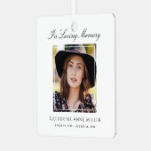 記念碑の追悼 メタルオーナメント (正面左)