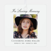 記念碑の追悼 メタルオーナメント (正面)