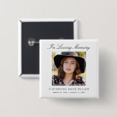 記念碑の追悼 缶バッジ (正面&裏面)