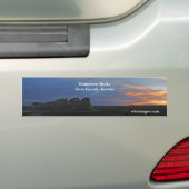 記念碑はバンパーステッカーを揺すります バンパーステッカー (車上)