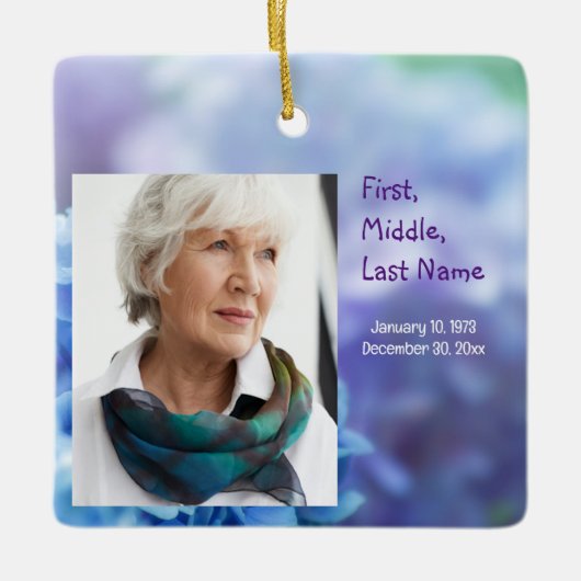 記念碑は消えたが忘れない セラミックオーナメント (正面)