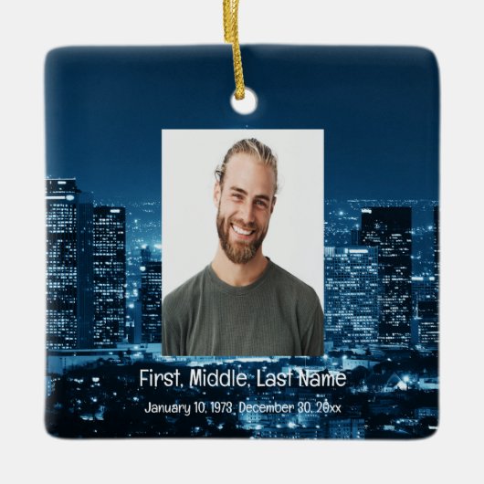 記念碑は消えたが忘れない セラミックオーナメント (正面)