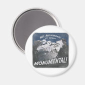 記念碑的なルシュモア山 マグネット (正面/裏面)