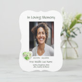 記念碑，生命のお祝い，ハミングバード礼拝 招待状 (スタンド正面)