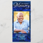 記念祈りの言葉カード葬儀しおり写真付き (正面)