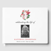 記念祝の写真葬儀フローラ ゲストブック (正面)