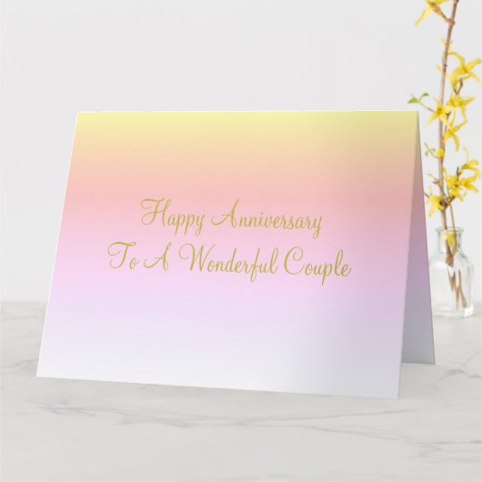 記念祝日付 カード (黄色い花)