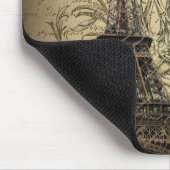 記念祭の王冠のフランスのな鳥のパリエッフェル塔 マウスパッド (コーナー)