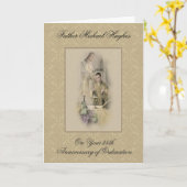 記念祭 祭司 任命 冠 耶稣 カード (黄色い花)