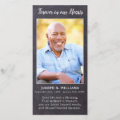 記念素朴悔やみや弔慰歌葬儀祈りの言葉カード (正面)