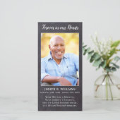 記念素朴悔やみや弔慰歌葬儀祈りの言葉カード (スタンド正面)