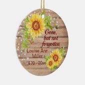 記念素朴日の花ではなく消え忘れた セラミックオーナメント (右)