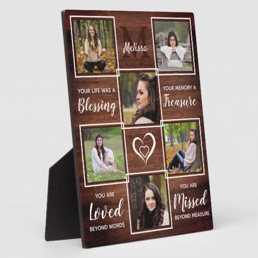 記念素朴記念写真記念プラーク フォトプラーク (側面)