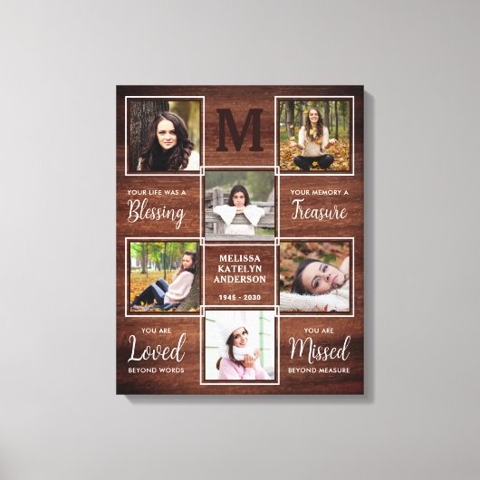 記念素朴記念写真記念 キャンバスプリント (正面)