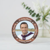 記念素朴詩写真葬式祈りの言葉カード シーズンカード (スタンド正面)