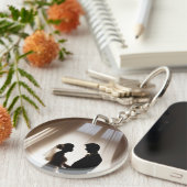 記念結婚した品 キーホルダー (正面右)