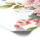 記念結婚すべき日カスタム付 ポスター (角)