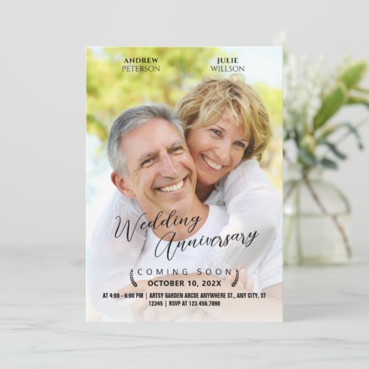 記念結婚映画ポスター 招待状 (スタンド正面)