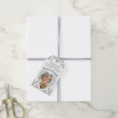 記念葬儀植物種子パケット写真 ギフトタグ (より糸付き)