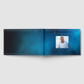 記念葬式ブルースカイシルバー写真 ゲストブック (全面)