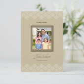 記念葬祭プログラムテンプレート 招待状 (スタンド正面)