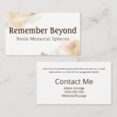 記念記念記念記念記念記念記念祭 名刺 (正面/裏面)