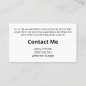 記念記念記念記念記念記念記念記念日 名刺 (裏面)