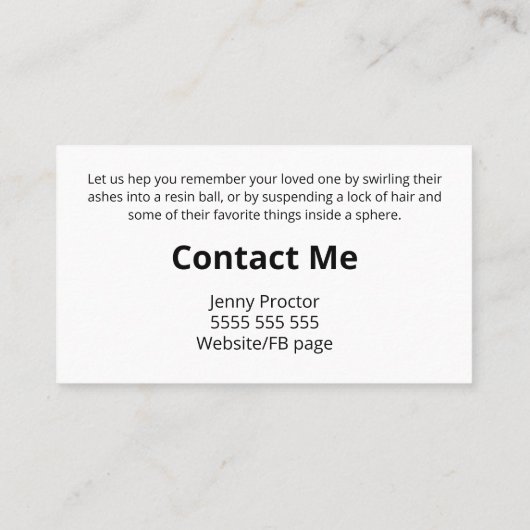 記念記念記念記念記念記念記念記念日 名刺 (裏面)