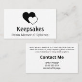 記念記念記念記念記念記念記念記念日 名刺 (正面/裏面)