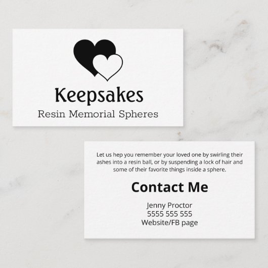 記念記念記念記念記念記念記念記念日 名刺 (正面/裏面)