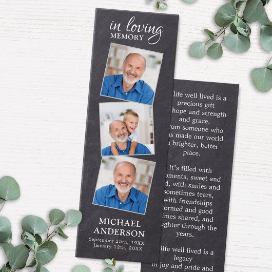 記念詩3写真葬式祈りの言葉しおり