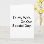 記念詩 カード (黄色い花)