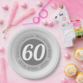 記念誕生祝い パーソナライズされた ペーパープレート (パーティー)