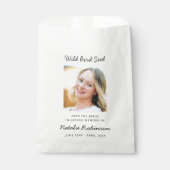 記念野鳥の種 |写真モダンの葬儀 フェイバーバッグ (正面)