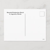 記念長老教会 シーズンポストカード (裏面)