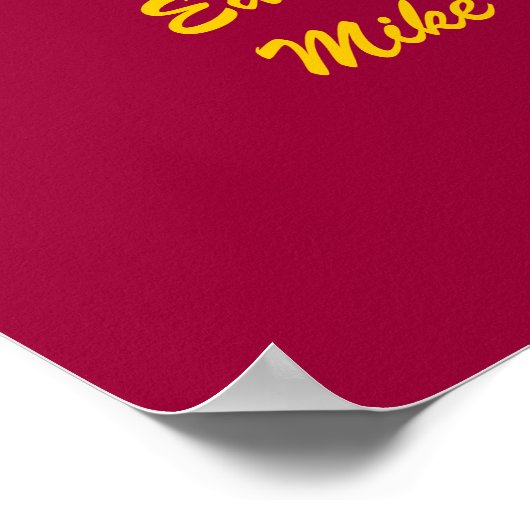 記念館ポスターのクラス懇親会 ポスター (角)