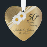 記念50日🌼金ゴールドデイジー結婚記念日 オーナメント<br><div class="desc">50周年記念結婚デイジー花デザインオーナメントをパーソナライズする準備ができている。⭐この製品は100%カスタマイズ可能。グラフィックや文字は削除、移動、サイズ変更、変のまわりに更、回転などすることができる… ⭐ストア内のデザインの99%はレイヤーで行われている。これにより、グラフィックと文字のサイズ変更と移動が簡単され、各のまわりに製品に完全にフィットするようになります。📌(注文する前に必要なグラフィックのサイズ変更や移動を必ず行もしう)また、他のZazzle製品で「デザインの転送」を行ったり、Zazzleのアイテムのほとんどに合わせてデザインを調整したりすることができる。（ボタンがページの右側にある）文字グラフィックの中には、ボックスに入力できる状態のものやクリック、フォントやグラフィックの追加、移動、削除、サイズ変更、背景色の変更などカスタマイズ、「」ボタンを使用して行う機能があるもの。このデザインは、プロフェッショナルプリント用の高解像度ベクトルおよび/またはデジタルグラフィックスで形成される。📌注意： (これはプリント。Zazzle製品のデザインはすべて「プリント」であり、「この製品について」の項に記載されていない限り)デザインは画面や製品に表示されているとおりに正確に印刷される。したがって、グラフィックや文字のサイズ変更を行う際に、それが正しい領域に収まり、あなたのスペルや表現がサイズ、色、フォントのそれがどのように好きであるかを確認してください。「デザインのみもし」に関して何か質問がある連絡か、私が直接メールで必要な救済ら救済- ✉siggyscott@comcast.netまたは私のストアのリンクを参照して下さい： https://www.zazzle.com/store/designsbydonnasiggy （コピーして貼り付け）私は喜んで幸せになります。⭐その他の質問（送料、返金、印刷間違いなど、または製品自体など）お願いザッ連絡ズルまたはメーカーに直接⭐る⭐。私の店のサポートとストップを感謝する – DesignsbyDonnaSiggy.©ドナ・シーグリスト⭐⭐⭐ ZAZZLEは100%の満足を約束する。絶対もしに好きじゃないザズルが取り戻す！⭐⭐⭐ 1-888-8ZAZZLE (1-888-892-9953)電話番号：月～金：午前9時～午後5時（午後12時～午後8時）</div>